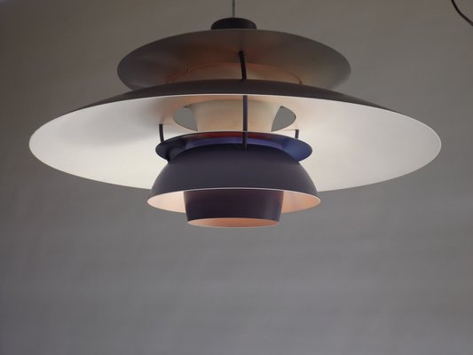 Lavender Ph 5/6 Ceiling Light by Poul Henningsen for Louis Poulsen-EAW-1735937