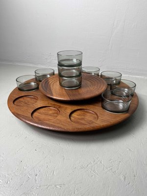 Lazy Susan by Jens Quistgaard for Digsmed, 1960s, Set of 11-DWL-1441830