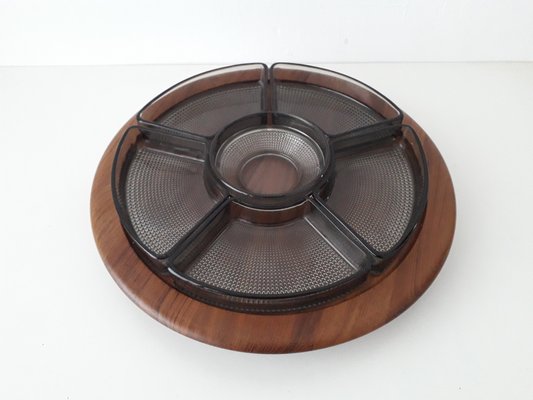 Lazy Susan Snack Tray from Digsmed Denmark, 1970s-XUQ-1437660