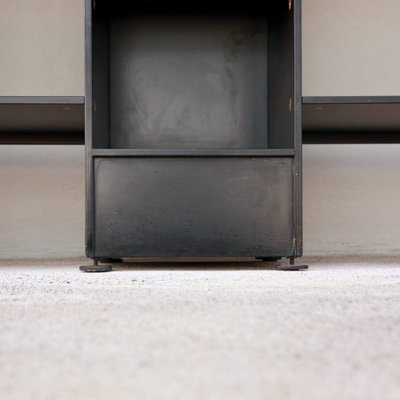 LB72 Bookcase with Brass Details by Marco Zanuso for Poggi, 1982-HZ-1791527