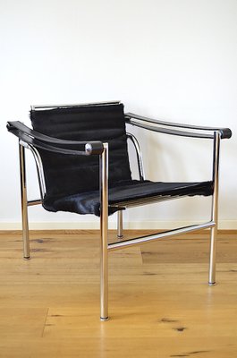 LC1 Armchair by Le Corbusier & Pierre Jeanneret for Cassina, 1970s-OV-1067607