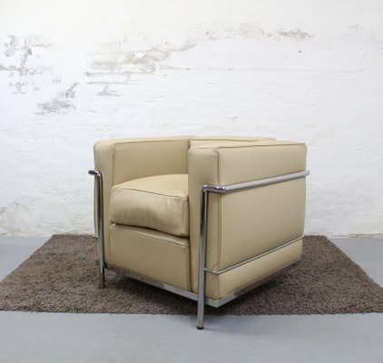 LC2 Chair by Le Corbusier for Cassina, 2000s-CJH-1800311