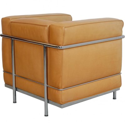 LC2 Chair in Natural Leather by Le Corbusier-MTD-1757686