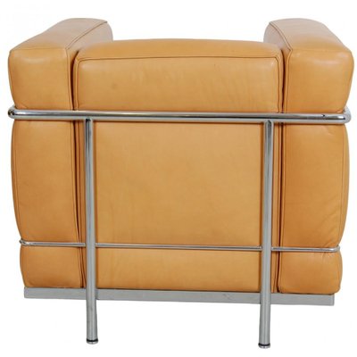 LC2 Chair in Natural Leather by Le Corbusier-MTD-1757686