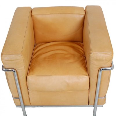 LC2 Chair in Natural Leather by Le Corbusier for Cassina, 2015-MTD-1757685