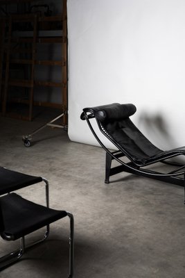 LC4 Chaise Lounge by Le Corbusier, Pierre Jeanneret and Charlotte Perriand for Cassina, 1970s-ASK-1821016