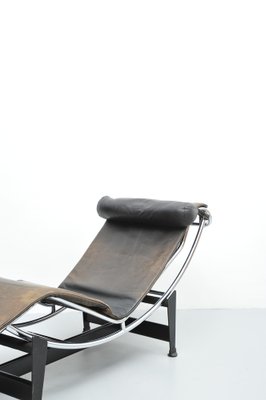 Lc4 Lounge Chair by Pierre Jeanneret & Charlotte Perriand for Cassina, 1960s-ZE-1822158