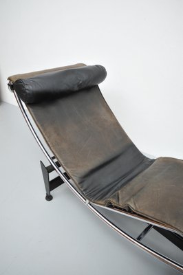 Lc4 Lounge Chair by Pierre Jeanneret & Charlotte Perriand for Cassina, 1960s-ZE-1822158