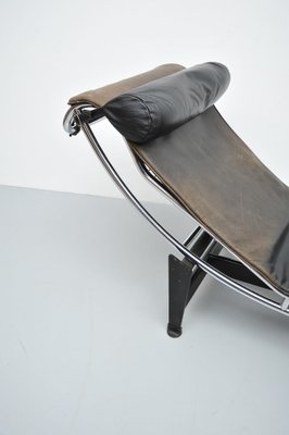 Lc4 Lounge Chair by Pierre Jeanneret & Charlotte Perriand for Cassina, 1960s-ZE-1822158