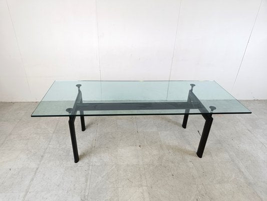 LC6 Dining Table by Le Corbusier for Cassina, 1990s-IRH-1781344