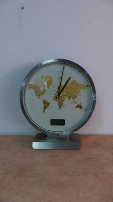 LCD Worldtimer Table Clock by Heinrich Möller for Kienzle International, 1985-KK-839798