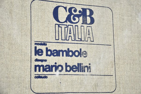 Le Bambole Lounge Chair by Mario Bellini for C&B Italia, 1970s-HFM-1749716