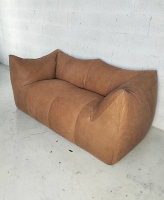 Le Bambole Natural Leather Sofa by Mario Bellini for B&B Italia, 1970s-RNN-2017499