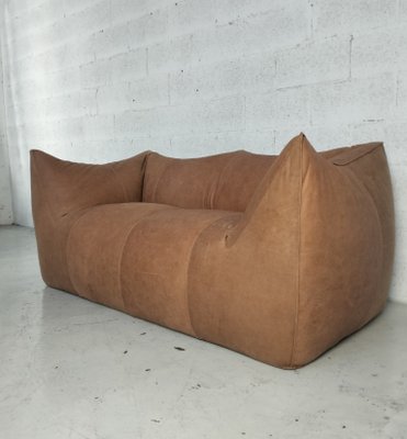 Le Bambole Natural Leather Sofa by Mario Bellini for B&B Italia, 1970s-RNN-2017499