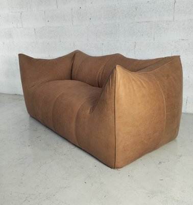 Le Bambole Natural Leather Sofa by Mario Bellini for B&B Italia, 1970s-RNN-2017499