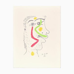 Le goût du Bonheur - 16.5.64 IV - Original Lithograph After P. Picasso 1998-ZCI-757062