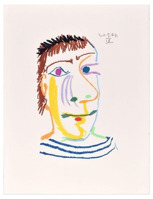 Le Goût du Bonheur - 20.5.64 IX - Original Lithograph After P. Picasso 1998-ZCI-757279