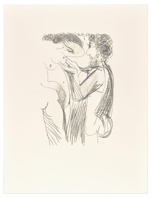 Le goût du Bonheur - 8.10.64 I - Original Lithograph After P. Picasso 1998-ZCI-757414