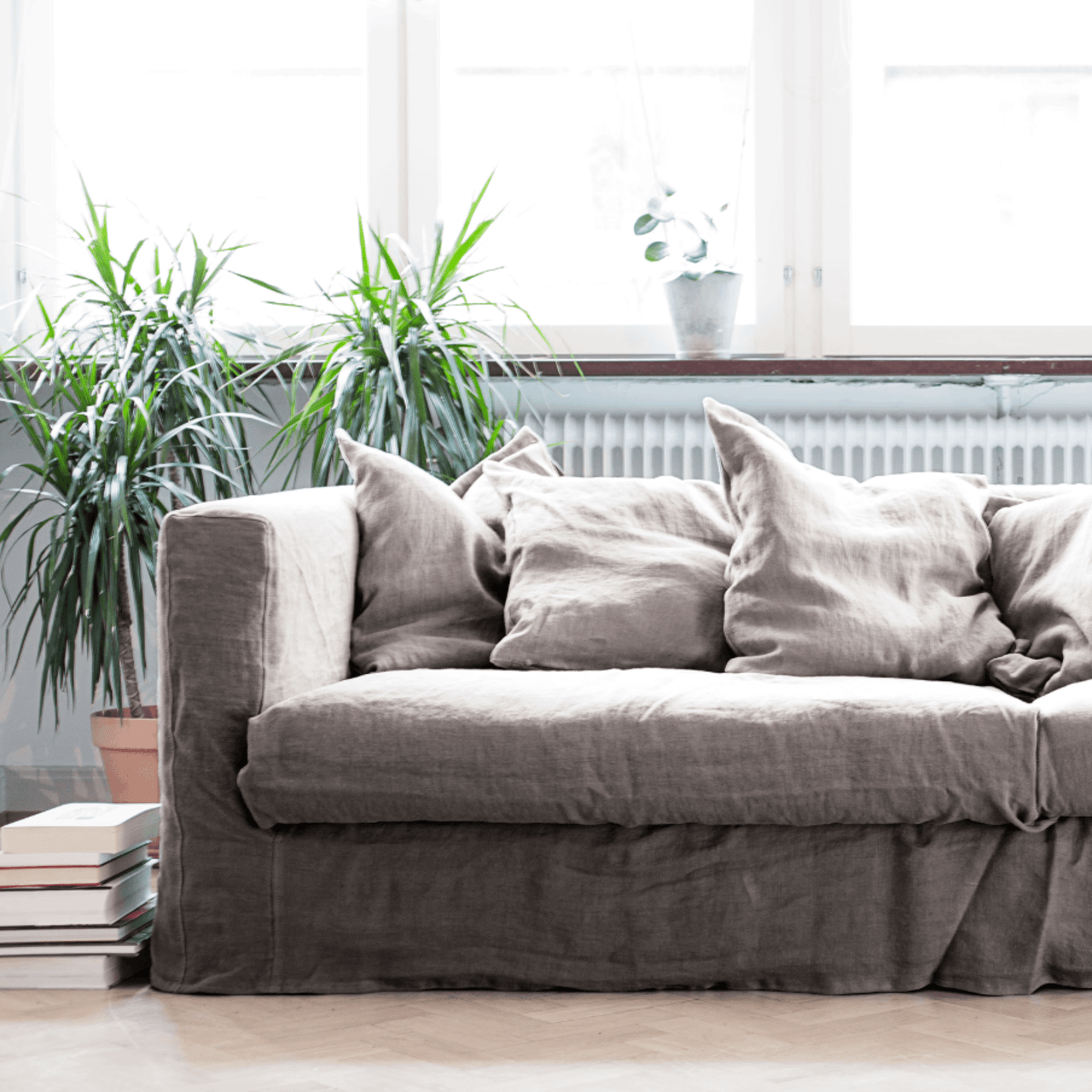 Decotique Le Grand Air 3-Seater Sofa Zebra/Brown/White