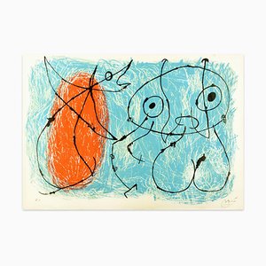 Le Lézard aux Plumes d’Or - Original Lithograph by Joan Mirò - 1971 1971-ZCI-759253