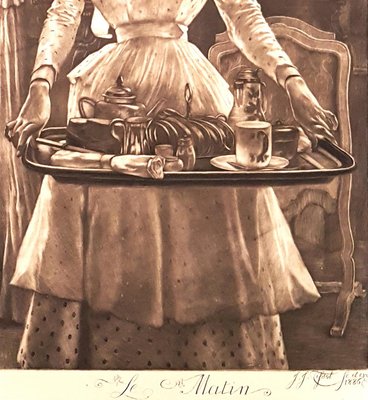 Le Matin - Original Etching by James Tissot - 1886 1886-ZCI-756902