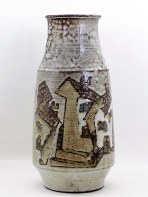 Le Minotaure Ceramic Vase by Poul Quéré, 1960s-YBU-960853