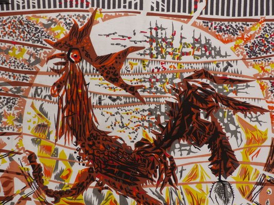 Le Mode Futile, Du Coq à l'Âne Tapestry by Delevallez, 1967-DQG-1784495