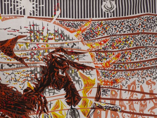 Le Mode Futile, Du Coq à l'Âne Tapestry by Delevallez, 1967-DQG-1784495