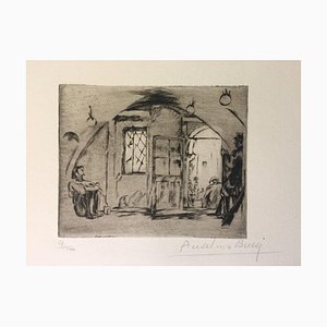 Le Poisonnier - Original Etching by Anselmo Bucci - 1917 1917-ZCI-761920