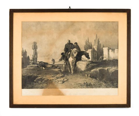 Le Soir de San Fermo - Original Lithograph Late 19th Century Late 19th Century-ZCI-760803