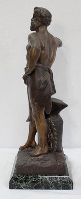 Le Travail, Victor Rousseau, Early 20th-Century, Bronze-RVK-1077431