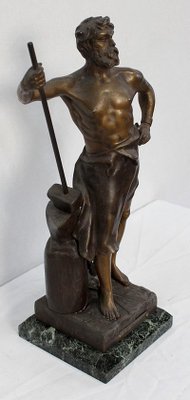 Le Travail, Victor Rousseau, Early 20th-Century, Bronze-RVK-1077431