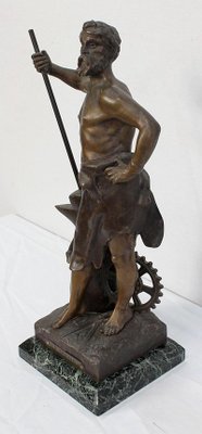 Le Travail, Victor Rousseau, Early 20th-Century, Bronze-RVK-1077431