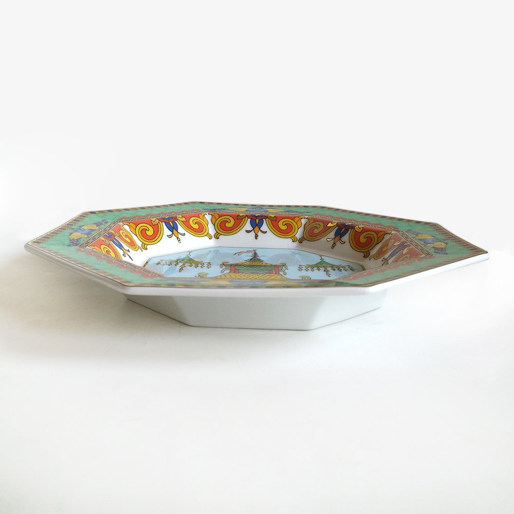 Le Voyage De Marco Polo Bowl by Versace for Rosenthal, 1993