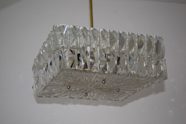 Lead Crystal Ceiling Lamp by JT Kalmar, 1960s-VA-789094