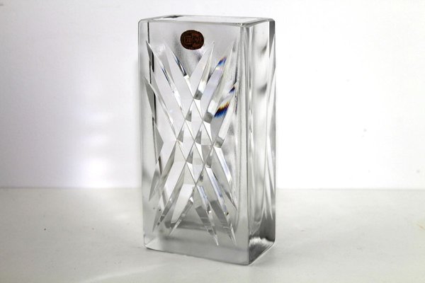 Lead Crystal Vase by C. J. Riedel for Riedel, 1960s-ZWH-888484