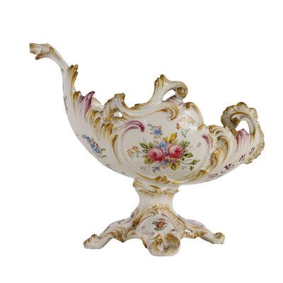 Leaf-Shaped Majolica Centerpiece-VMM-1765645