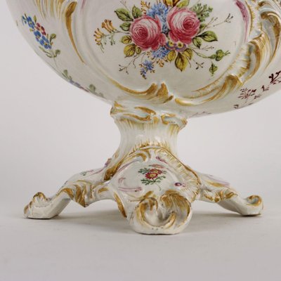 Leaf-Shaped Majolica Centerpiece-VMM-1765645