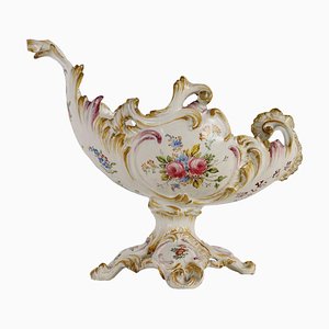 Leaf-Shaped Majolica Centerpiece-VMM-1765645