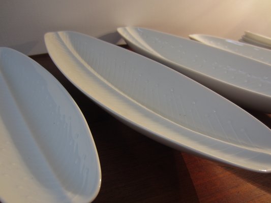 Leaf Shaped Service by Tapio Wirkkala for Rosenthal, 1960s, Set of 20-ICI-1744366