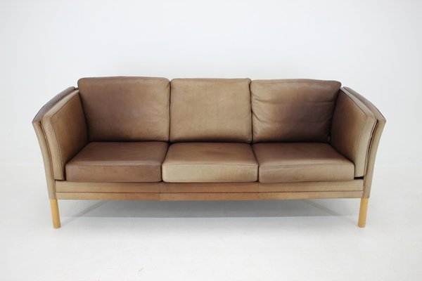 Leather 3-Seater Sofa by Georg Thams, 1960s-TZ-1071426