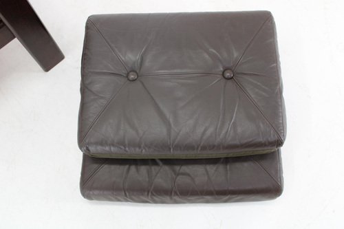 Leather 3-Seater Sofa by Lepofinn, Finland, 1970s