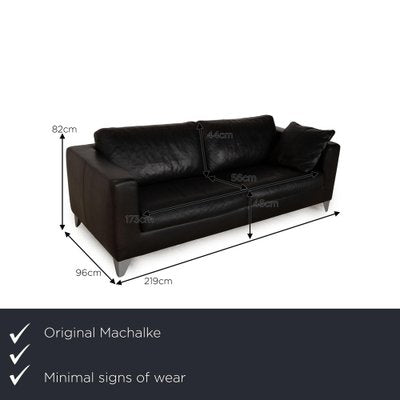 Leather 3-Seater Sofa from Machalke-RQW-2040629