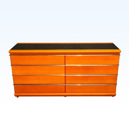 Leather and Opaline Dresser-AWH-949475