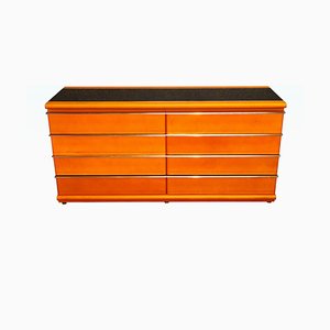 Leather and Opaline Dresser-AWH-949475