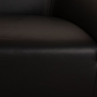 Leather Armchair Black from Ligne Roset-RQW-1748366