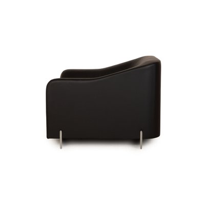 Leather Armchair Black from Ligne Roset-RQW-1748366