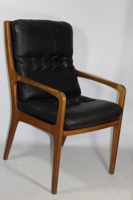 Leather Armchair by Eugen Schmidt, 1960s-ESB-1376515