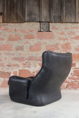 Leather Armchair by Michel Cadestin for Airborne, France, 1970s-WEQ-1137344