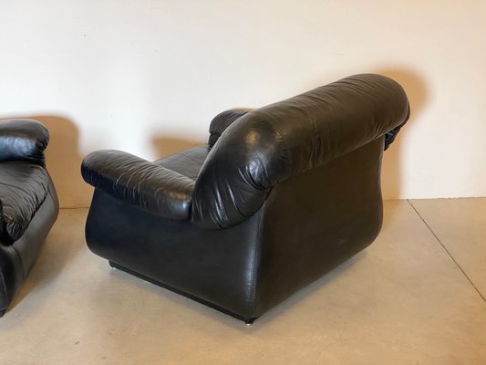 Leather Armchairs, 1960s, Set of 2-NPC-1441868